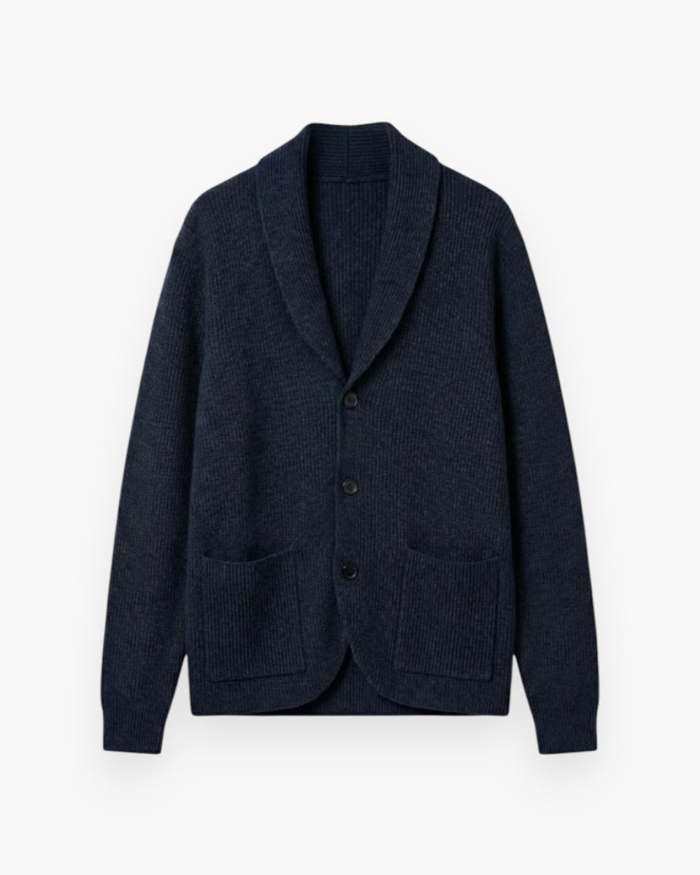 Regular Fit Shawl Collar Cardigan