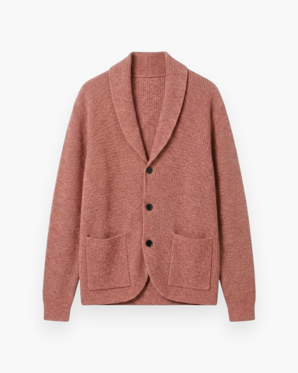 Regular Fit Shawl Collar Cardigan