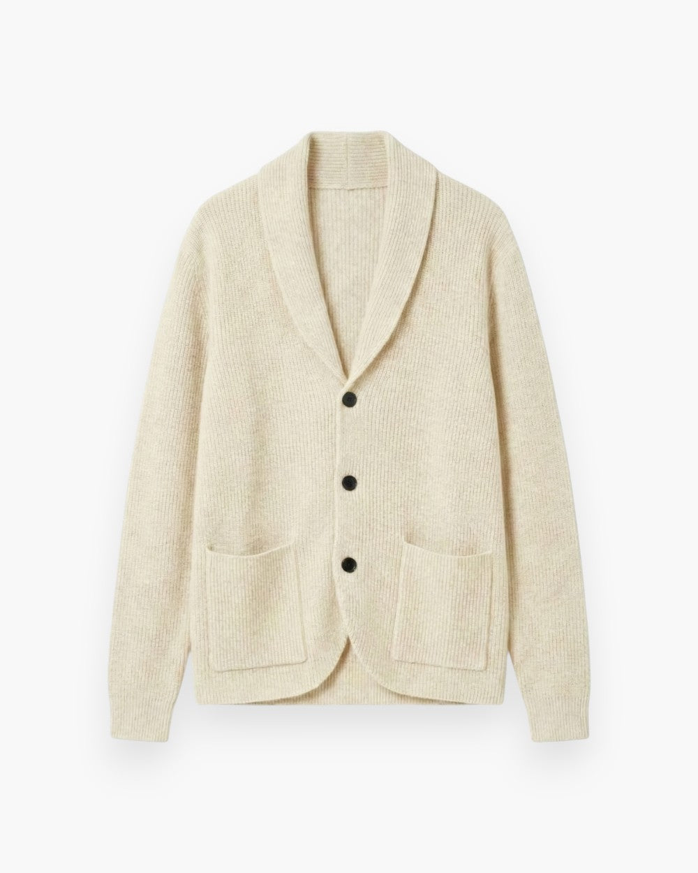Regular Fit Shawl Collar Cardigan